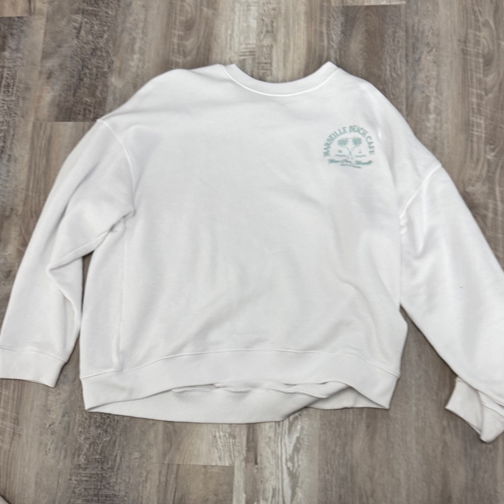 American Eagle Outfitters White Sweatshirt